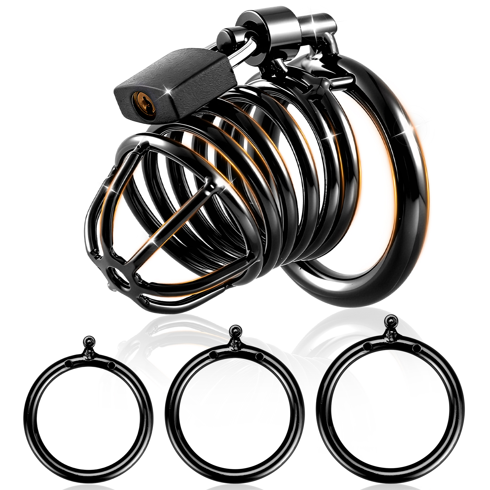 Male Chastity Cock Cage Device